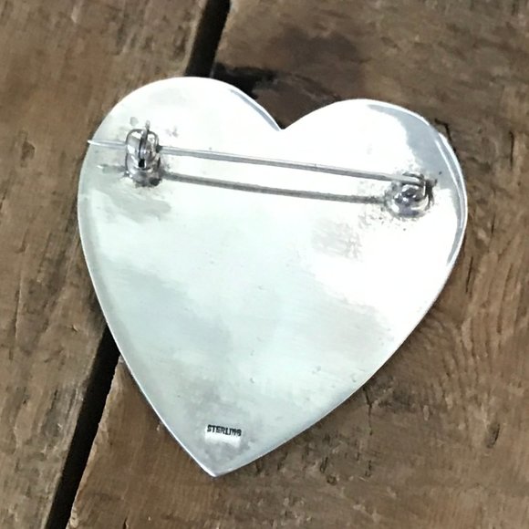 VTG Sterling silver brooch - Picture 8 of 11